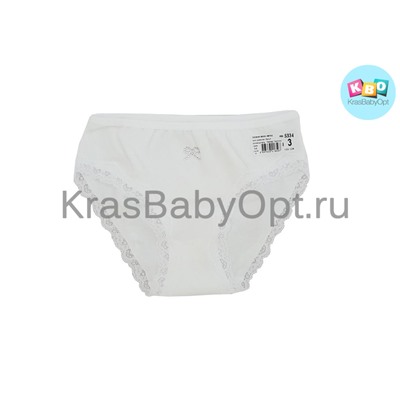 Трусы белые для девочки