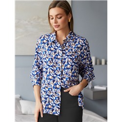 Блузка из вискозы твил