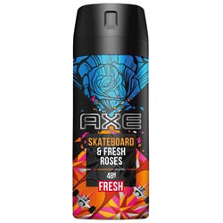 AXE Дезодорант д/мужчин Скейтборд и розы  150ml