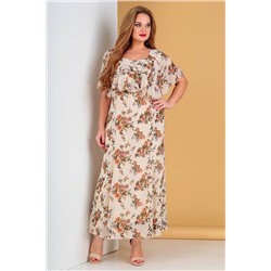 Liona Style 485 молочный, Платье