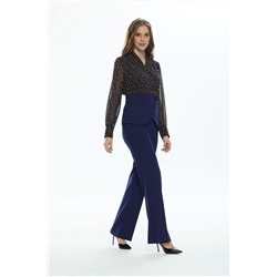 Alani Collection 1730 темно-синий, Брюки,  Блуза