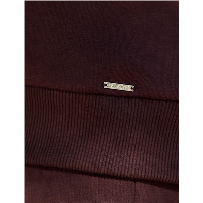 Худи среднего объема из футера трехнитики c начесом