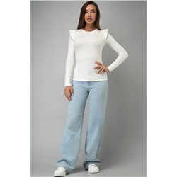 Женский лонгслив с крылышками Happyfox