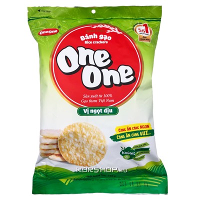 Рисовые крекеры One.One Вьетнам 118 г Акция