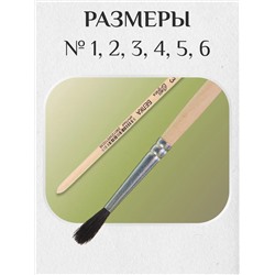 Набор кистей белка 60920