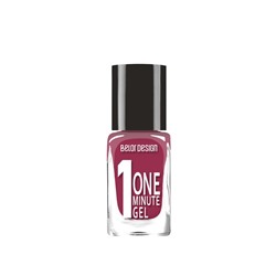 Лак д/ногтей One Minute Gel тон 218 фиолетовая готика 10мл