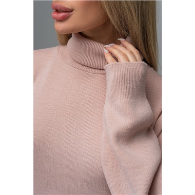 Женский свитер оверсайз с высоким воротом Happyfox