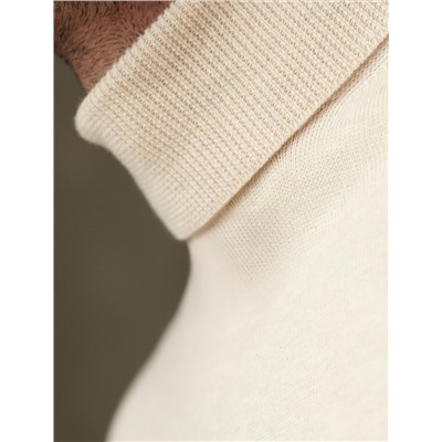 Свитер из хлопка с нейлоном