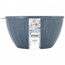 Салатник Sugar&Spice STONE с крышкой 1,7 л SE186611026 темный камень