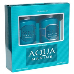 НАБОР муж.  AQUA MARINE (шампунь 250мл + гель д/душа 250мл)