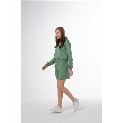 SALE Худи укороченное Олива