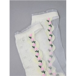 Носки Прозрачные р.35-40 "Flowers" Дорожка цветов