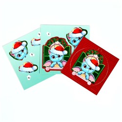 Набор для творчества. Аппликация в шаре «Счастливого Нового Года»