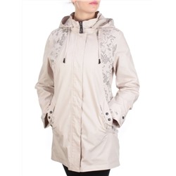 F806 BEIGE Ветровка женская CO-COCOPINE (85% хлопок, 15% полиэстер) размер 50 (идет на 56 российский)