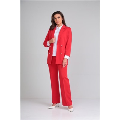 Lady Line 508 красный, Брюки,  Жакет