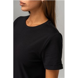 Женская базовая футболка с лайкрой Happyfox