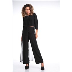 Karina deLux M-1030-1 черный, Брюки,  Туника