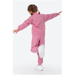 Теплый костюм для девочки из футера с начесом Happyfox