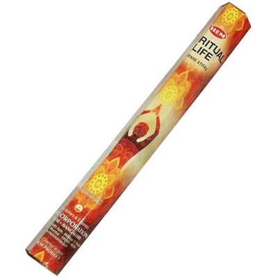 Hem Incense Sticks SPIRITUAL LIFE (Благовония, ДУХОВНАЯ ЖИЗНЬ, Хем), уп. 20 палочек.