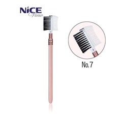 Щеточка-расческа д/бровей и ресниц 15*2,5см М-007 Nice
