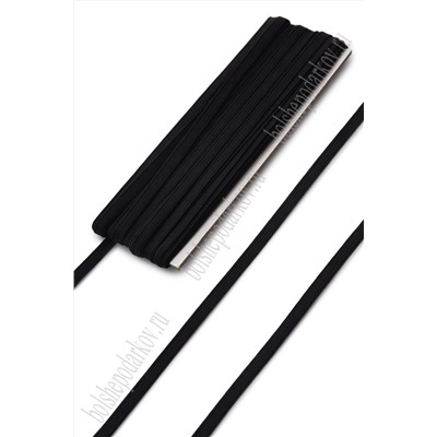 Резинка продежка 0,6 см*10 ярд (SF-7764) черный