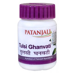 TULSI GHANVATI, Patanjali (ТУЛСИ ГХАНВАТИ, помощь при простуде, Патанджали), 60 таб. - СРОК ГОДНОСТИ ДО 28 ФЕВРАЛЯ 2025 ГОДА