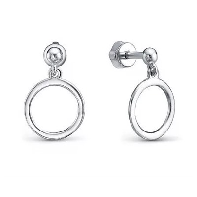 Серьги, без вставки, В10-1726