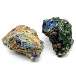 Азурмалахит камень 73*46*41мм, 160-169г