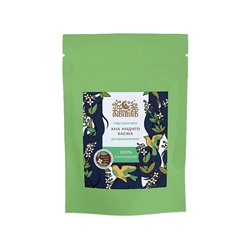 Indigo Basma Henna, Indibird (ХНА ИНДИГО БАСМА, для окрашивания волос, Индибёрд), 50 г.