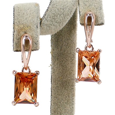 Серьги с кристаллами «Luxury»
