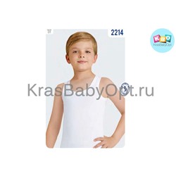 Майка белая для мальчика