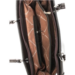 Сумка женская искусственная кожа Kenguluna-20611,  1отд+карм/пер,  плечевой ремень,  коричневый SALE 256938