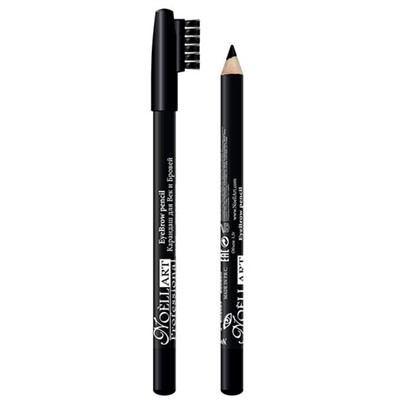 Карандаш для бровей 301 Black Noell Art