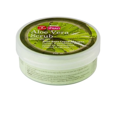 ALOE VERA Scrub, Banna (АЛОЭ ВЕРА скраб для тела, Банна), 250 мл.