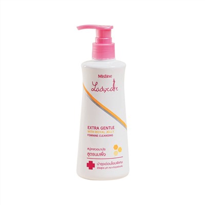 LADYCARE Extra Gentle With Royal Jelly, Feminine Cleansing, Mistine (ЛЕДИКЕА Гель для интимной гигиены С МАТОЧНЫМ МОЛОЧКОМ, Мистин), с дозатором 200 мл.