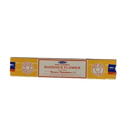 Nag Champa BUDDHA'S FLOWER Incense, Satya (Благовония НАГ ЧАМПА ЦВЕТОК БУДДЫ, Сатья), 15 г.