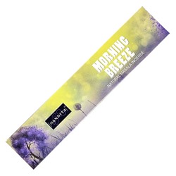 MORNING BREEZE Natural Masala Incense, Nandita (УТРЕННИЙ БРИЗ натуральные благовония палочки, Нандита), 15 г.