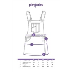 Сарафан PLAYTODAY #973942