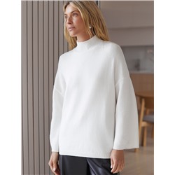 Свитер из пряжи с кашемиром