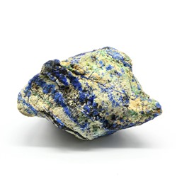 Коллекционный камень азурмалахит 50*32*40мм, 57г