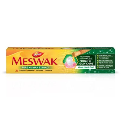 Toothpaste MESWAK, Dabur (Зубная паста МЕСВАК, Дабур), 200 г.