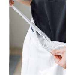 Юбка-шорты из эластичного футера-двухнитки