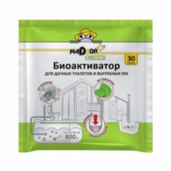Биоактиватор для дачных туалетов и септиков 30г (Голд Пак)/60шт BIOWC3