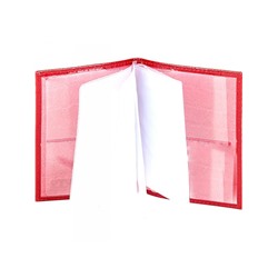 Обложка для автодокументов Premier-О-71 натуральная кожа красный крокодил (115)  150848