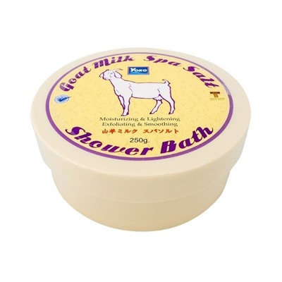 GOAT MILK Spa Salt, Shower Bath, Yoko (Солевой СПА-Скраб С КОЗЬИМ МОЛОКОМ, Йоко), 250 г.
