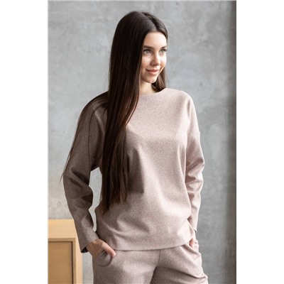 Ivera 6038 коричневый, белый, Брюки,  Джемпер