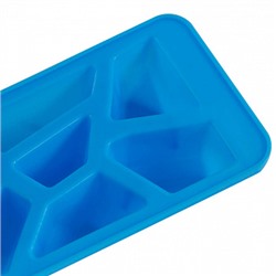 Форма силиконовая "Граненые камни", 15 ячеек