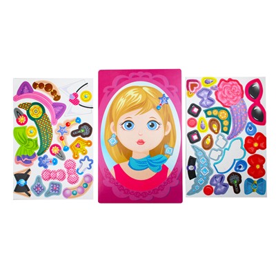 Магнитная игра «Модная девчонка» Серия Магнитные истории