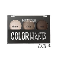 ТЕНИ ДЛЯ ВЕК 3-Х ЦВЕТНЫЕ COLOR MANIA
