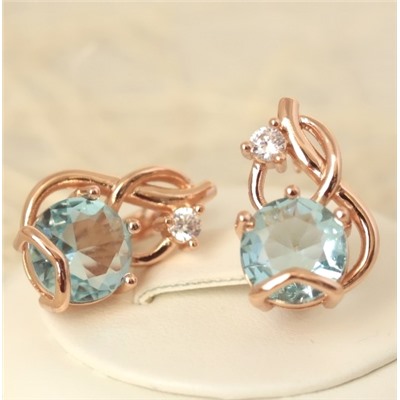 Серьги позолота H01-5036
